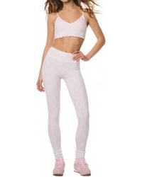 LoveShackFancy - Kimi Bow Print Leggings - Lyst