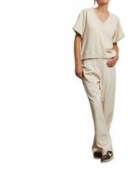 PERFECTWHITETEE - Adele Cotton Pant - Lyst