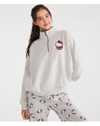 Aéropostale - Hello Kitty And Friends Holiday Quarter-Zip Sweatshirt - Lyst