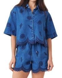 Habitual - Seashell Short Sleeve Shirt - Lyst
