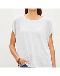 Velvet By Graham & Spencer - Hudson Knit Short Sleeve Top - Lyst