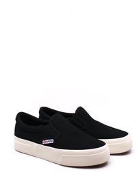 Superga - 2740 Platform Slip On Shoes - Lyst