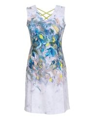 Dolcezza - Bath Of Nature Abstract Art Dress - Lyst