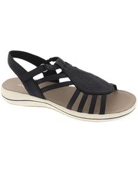 Easy Street - Gemi Faux Leather Open Toe Gladiator Sandals - Lyst