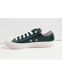 Converse - Chuck Taylor All Star Ox Deep Leather Sneakers - Lyst