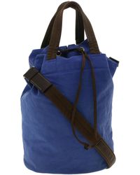 Prada - Canvas Shoulder Bag (pre-owned) - Lyst