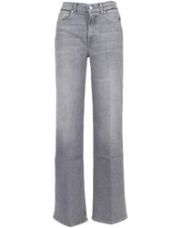 7 For All Mankind - Straight-Leg Jeans With Slightly Flared Hem - Lyst