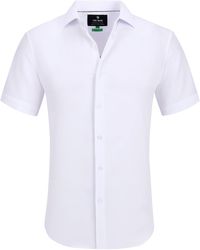Tom Baine - Solid Performance Button Down - Lyst