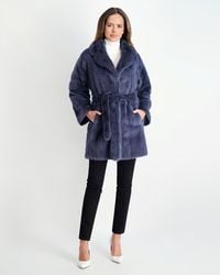 Gorski - Mink Jacket With Belt - Lyst