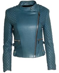 Barbara Bui - Quilted Leather Jacket - Lyst