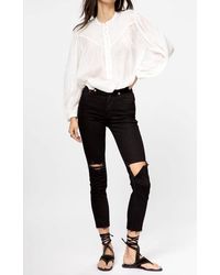 RE/DONE - 90's High Rise Ankle Crop - Lyst