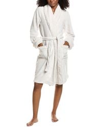 Natori - Plush Sherpa Short Robe - Lyst