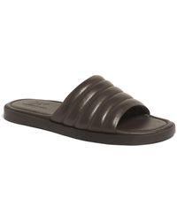 Anthony Veer - Key West Slide Leather Slide Sandals - Lyst