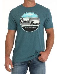 Cinch - Brand Logo Graphic Tee - Lyst