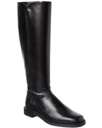 Stuart Weitzman - Leather Knee-High Riding Boot - Lyst