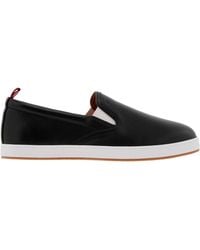 Bally - Hinka Leather Slip-On Sneakers, Brand Size 36 Us - Lyst