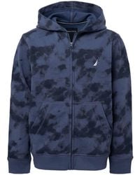 Nautica - Little Boys Full Zip Tie Dye Fleece Hoodie - Lyst