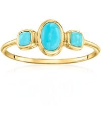 Ross-Simons - 3-Stone Ring - Lyst