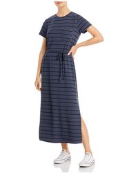 Splendid - Anders Midi Stripe T-shirt Dress - Lyst