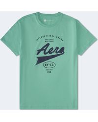 Aéropostale - Script Logo Graphic Tee - Lyst
