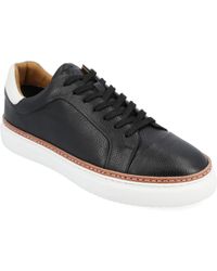 Thomas & Vine - Nathan Leather Lifestyle Casual And Fashion Sneakers - Lyst