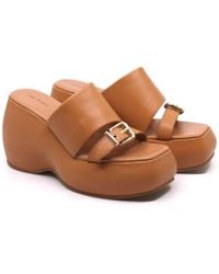 Free People - Mila Wedge Sandal - Lyst