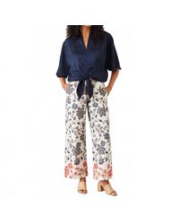 Karen Kane - Citrus Splash Drawstring Pant - Lyst