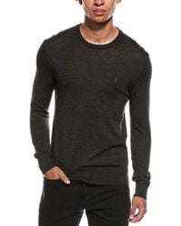 AllSaints - Allsaints Mode Wool Crewneck Sweater - Lyst
