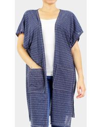 TRUEDAMES - Front Pockets Jersey Vest - Lyst