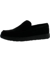Vionic - Gustavo Suede Faux Fur Lined Loafer Slippers - Lyst