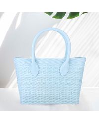 Fashnzfab - Solid Jelly Tote Bag - Lyst