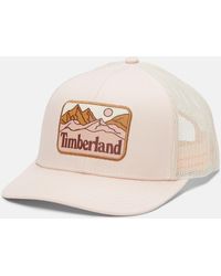 Timberland - Mountain Line Patch Trucker Hat - Lyst