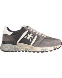 Premiata - Lander Polyamide-Blend Leather Sneakers - Lyst