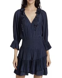 Ramy Brook - Allison Pleated Mini Dress - Lyst