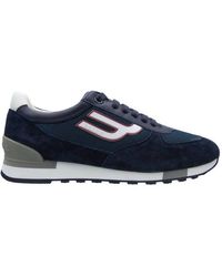 Bally - Gizmo Calf Suede Low-Top Sneakers, Brand Size 6 Us - Lyst