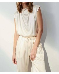 Melissa Nepton - Sevan Satin Top - Lyst