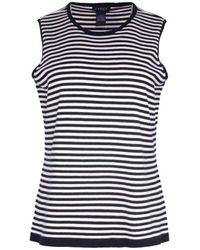 J'Envie/Eli - Coastal Stripe Shell Tank Top - Lyst