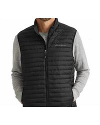 Eddie Bauer - Microlight Down Zip Up Packable Puffer Vest - Lyst