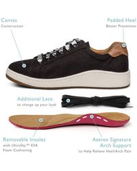 Aetrex - Renee Sneaker - Lyst
