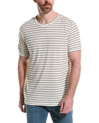 Slate & Stone - Linen-blend T-shirt - Lyst