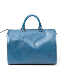 Louis Vuitton Speedy 30 Metallic (grey) Duffle Bag