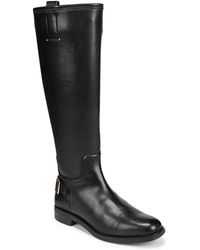 Franco Sarto - Merina Buckle Embossed Knee-High Boots - Lyst