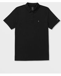 Volcom - Nova Tech Polo Short Sleeve Shirt - Lyst