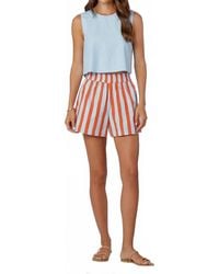 Livro - Crop Top And Matching Pool Shorts - Lyst