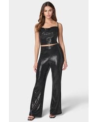 Bebe - Two Piece Shimmer Set - Lyst