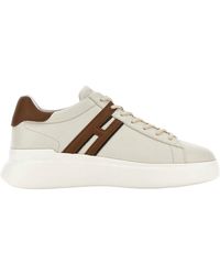 Hogan - H580 Allacciato H Profilo Sneakers - Lyst