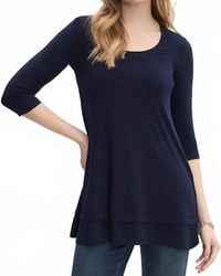 Joseph Ribkoff - 3/4 Sleeve Tunic Top - Lyst