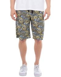A.P.C. - A. P.C. Graphic-Print Vince Cotton Shorts - Lyst
