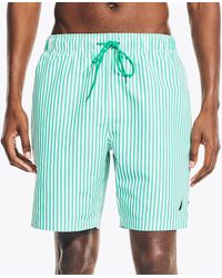 Nautica - Sustainably Crafted 8" Printed Quick-dry Swim - Lyst