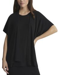 Lafayette 148 New York - Short Sleeve Open Front Jacket - Lyst